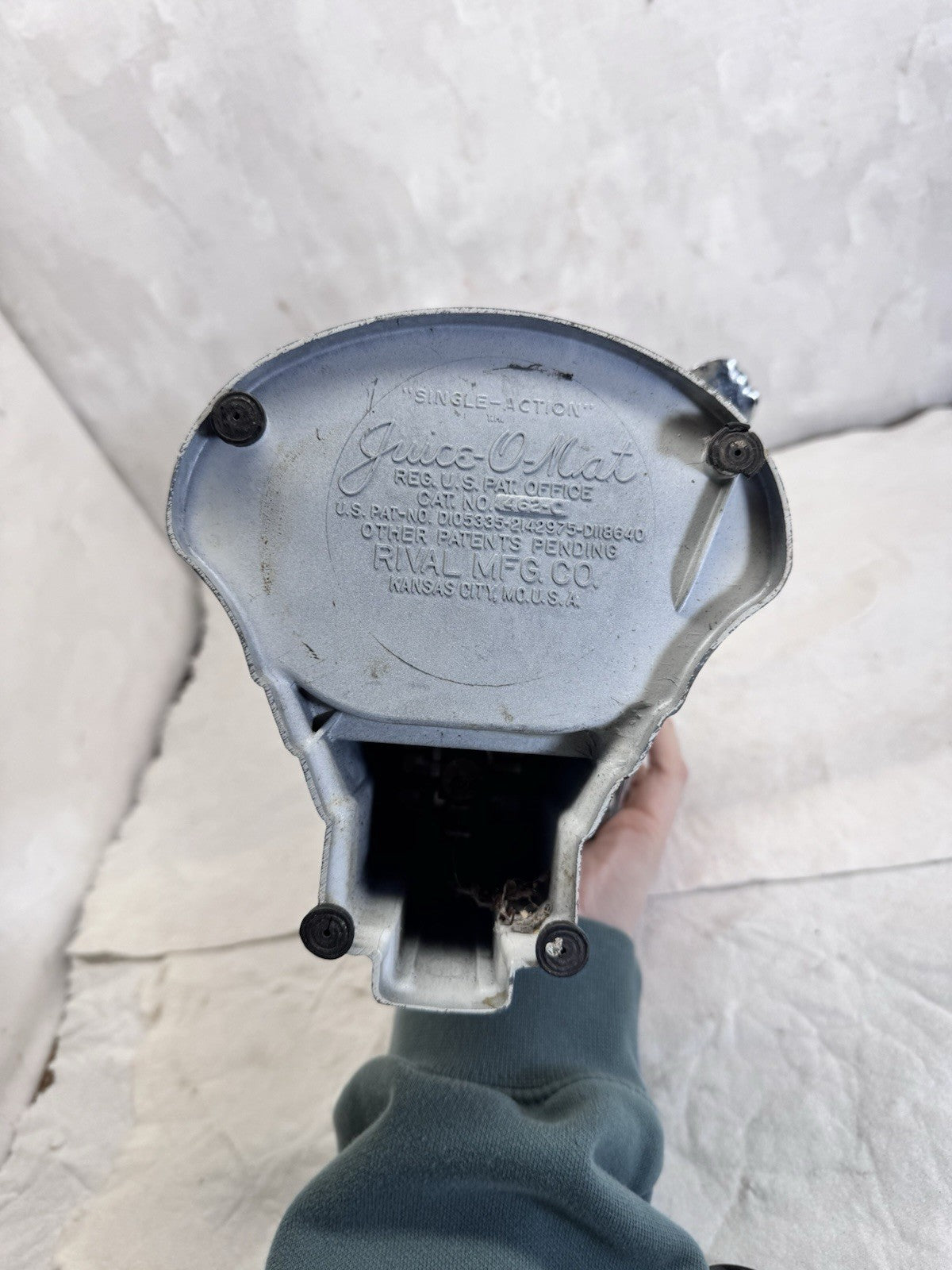 Juice-O-Mat Vintage Hand Juicer