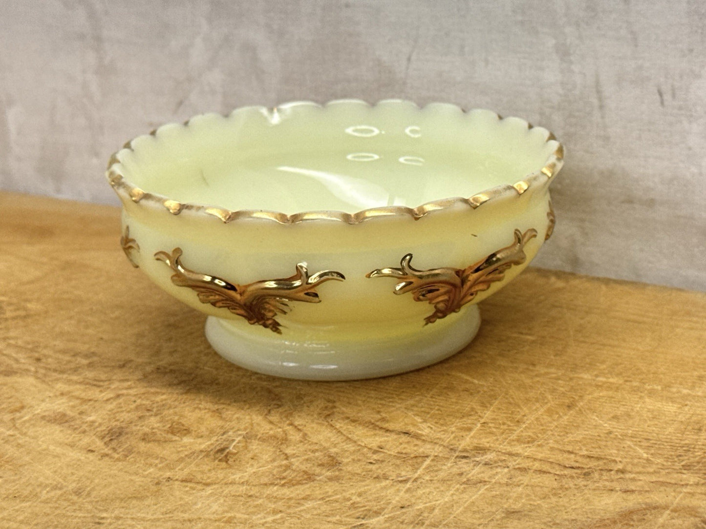 Antique 1890s Heisey Winged Custard Bowl #1136