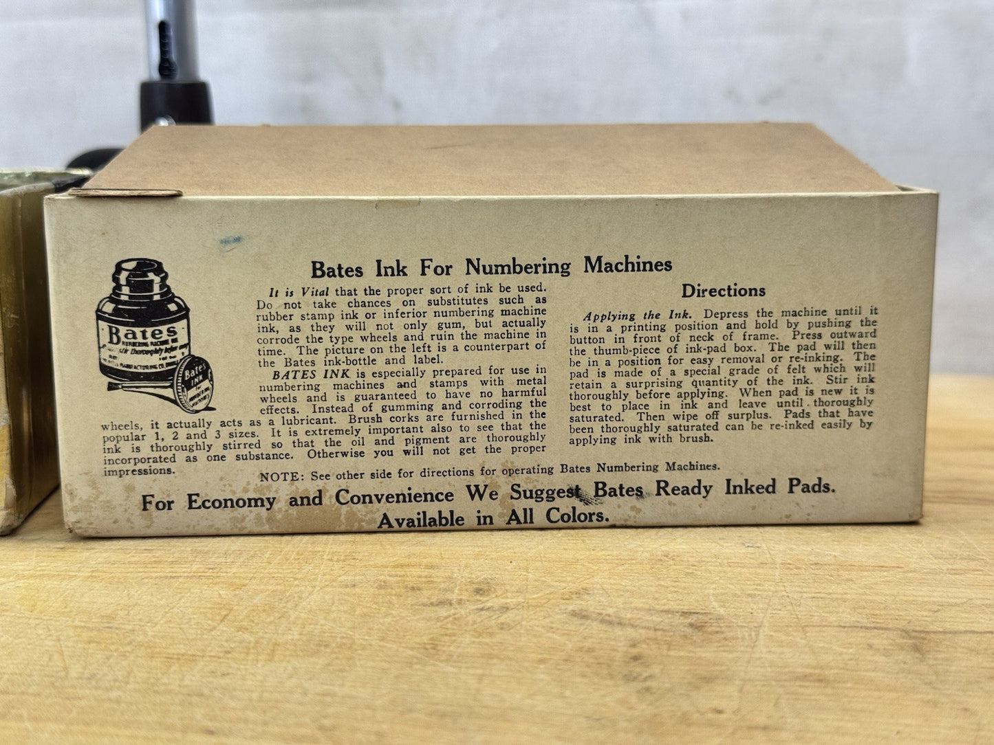 Bates Numbering Machine #1033