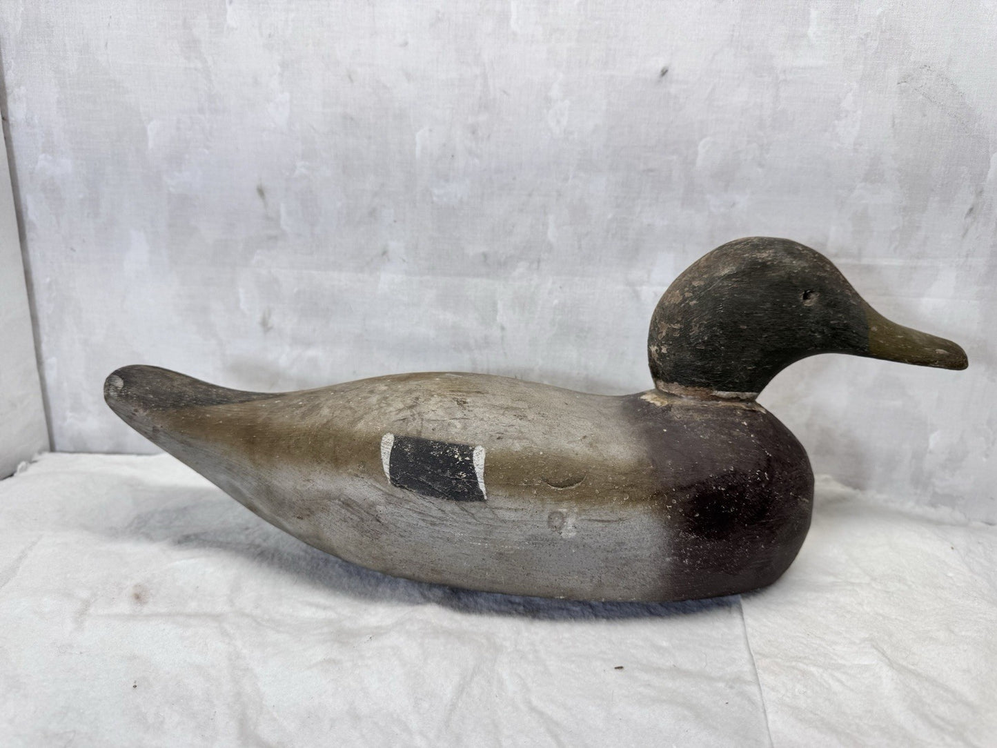 Vintage Wooden Painted Hunting Duck Decoy
