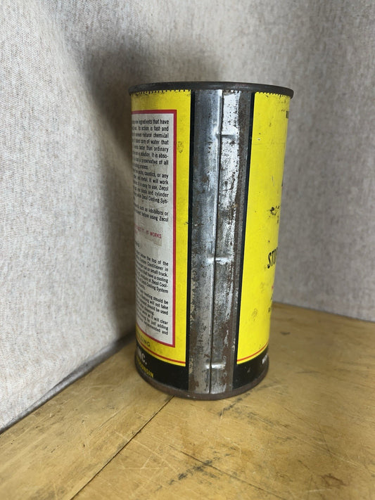 Zecol  Cooling System Empty Tin Vintage