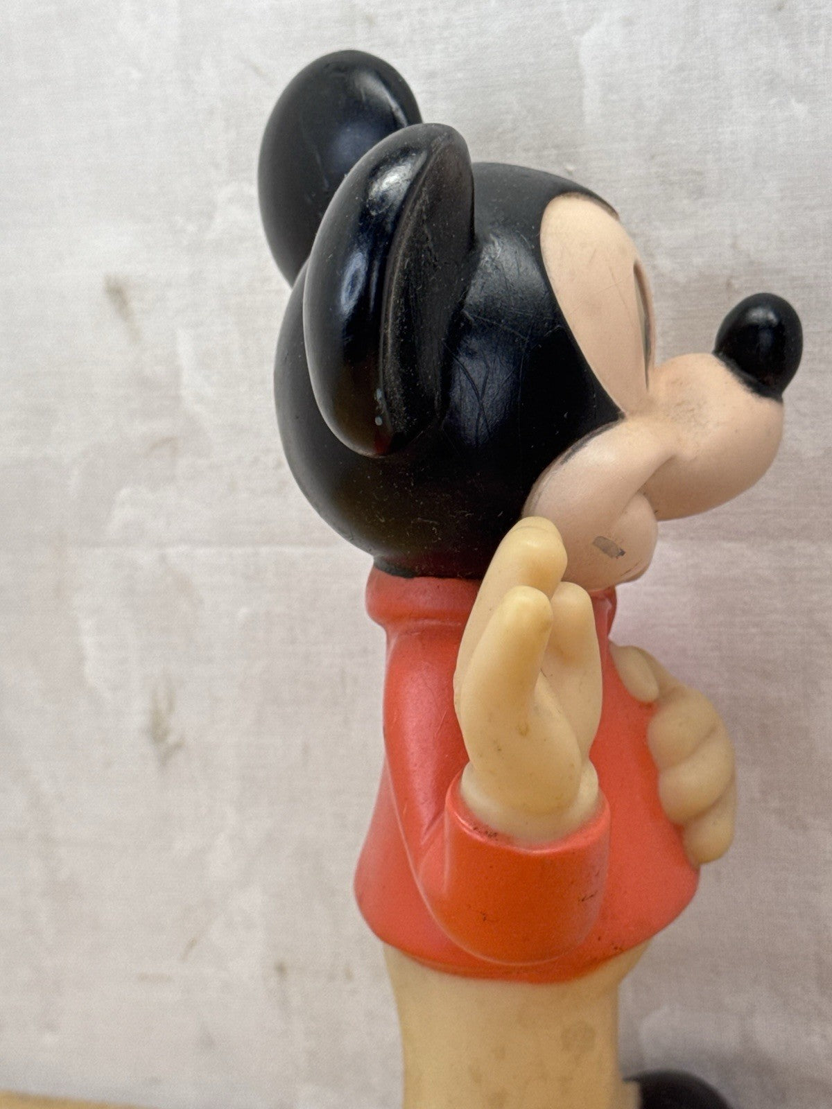 1978 Mickey Mouse Squeeze Toy by Gabriel Cbs Toys #1178
