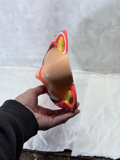 Vintage Glow Witch Halloween Mask #S-1968