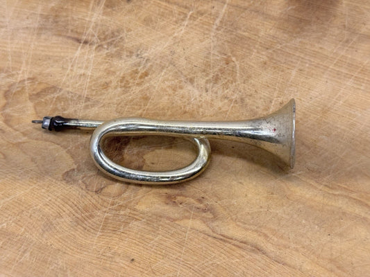 Hand Blown Antique Trumpet Ornament #1269