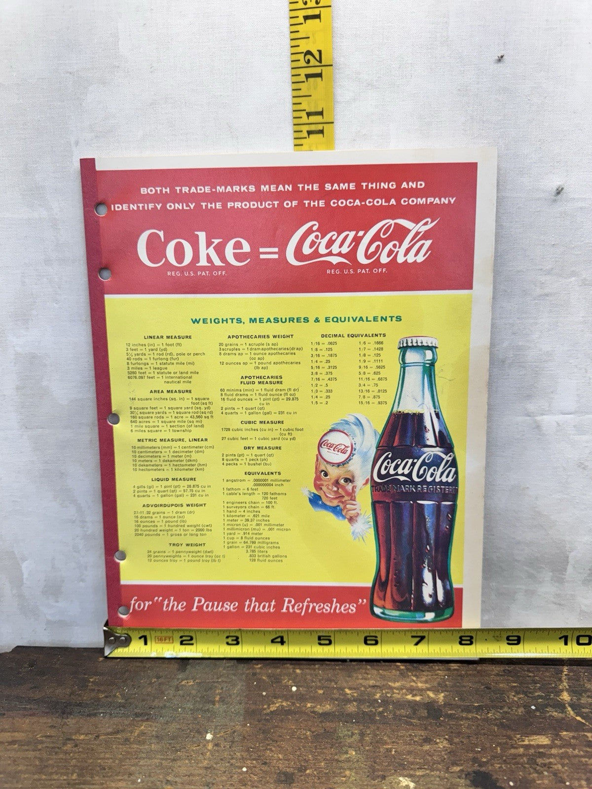 Coca Cola Advertising Vintage Notebook NOS #1500