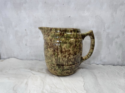 Morton Spatterware Antique Pitcher  #S-1847