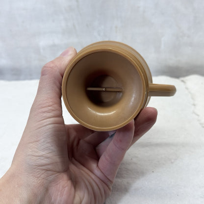 Faye’s Super Market Fairwater Wisconsin Plastic Cup Vintage Advertisement NOS