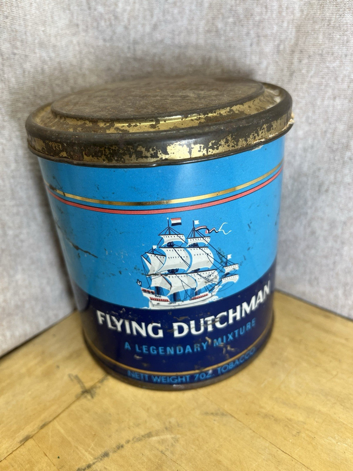 Flying Dutchman Empty Vintage Tobacco Tin