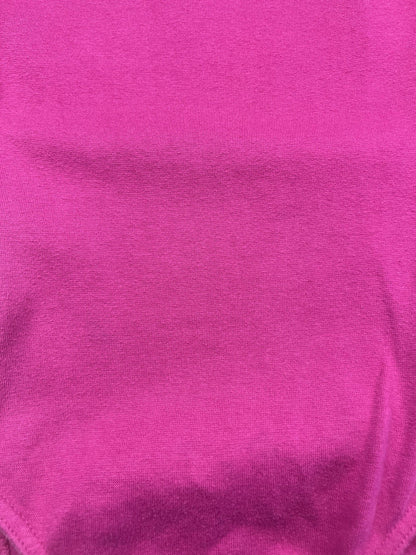 1990s Women’s Pink L Sleeve Knit Body Suit