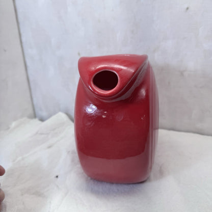 Red Fiesta Pitcher Vintage Disc