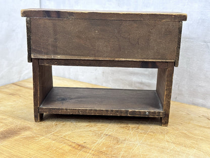 Mini Toy Dry Sink Primitive 1850s Doll #1157