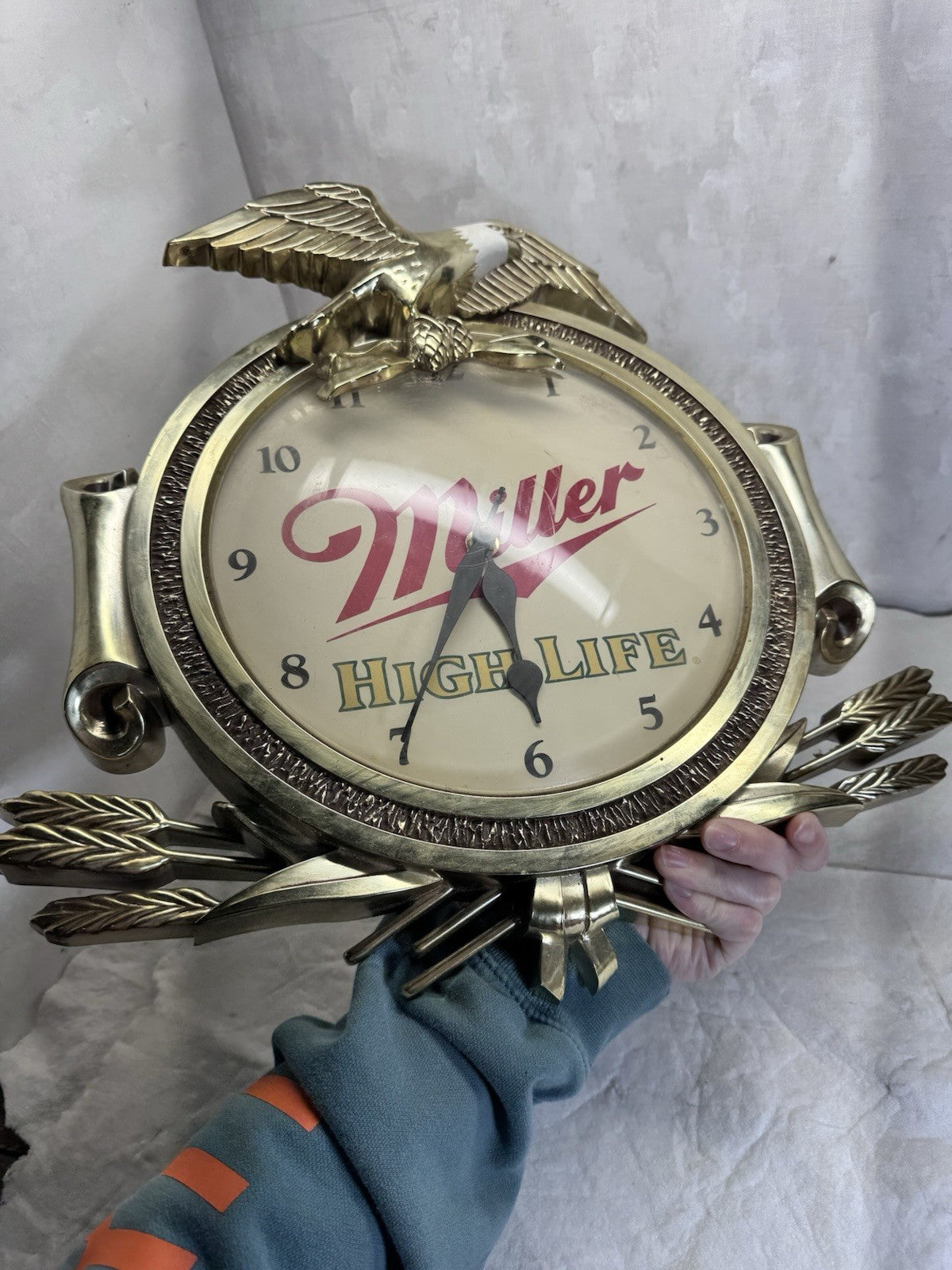 Miller High Life Non-Illuminated Zoizel Clock