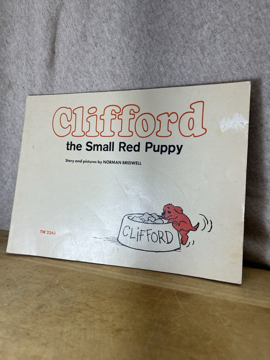 Clifford The Dog Book Vintage 