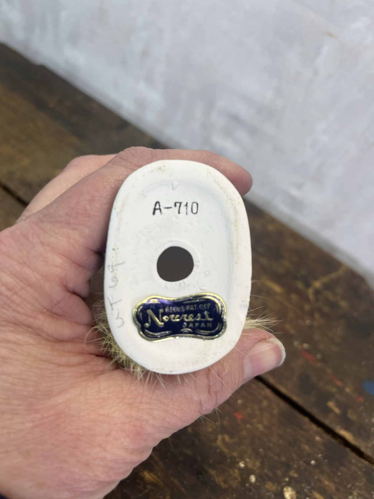 Norcrest Fuzzy Wuzzy Vintage Easter Chick