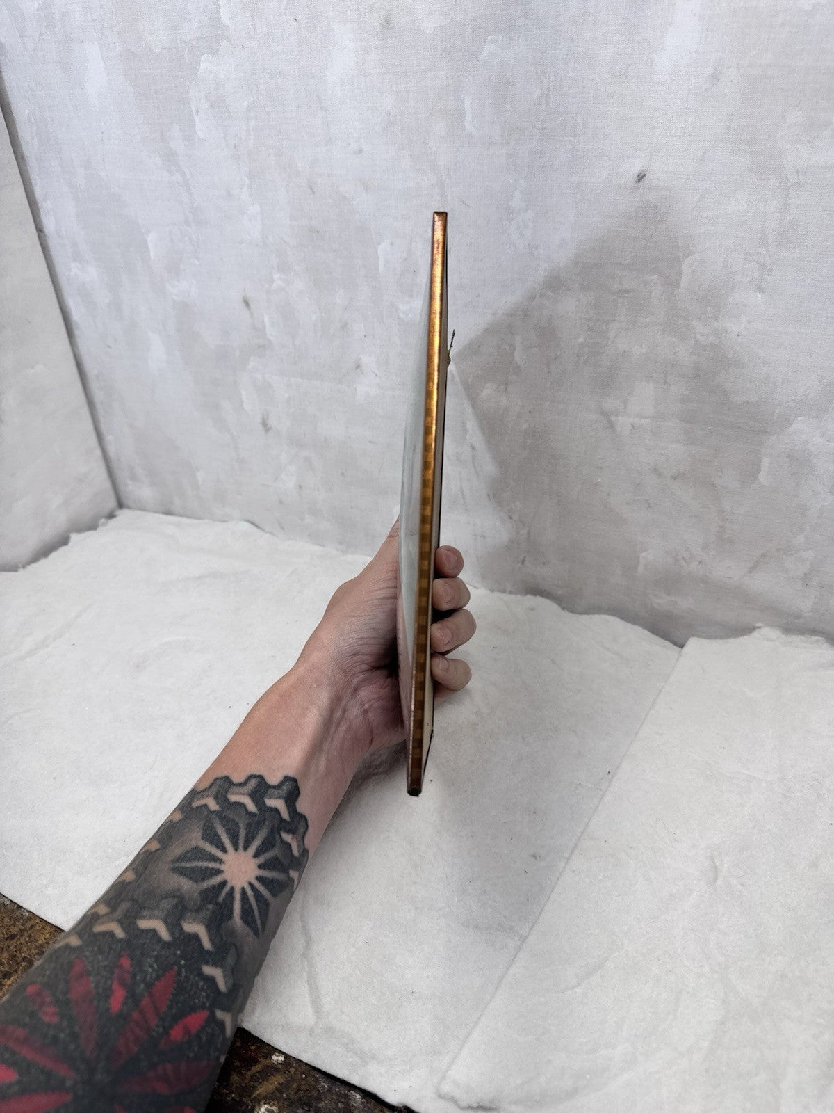 Dancing People Silhouette Reverse Paintings Vintage