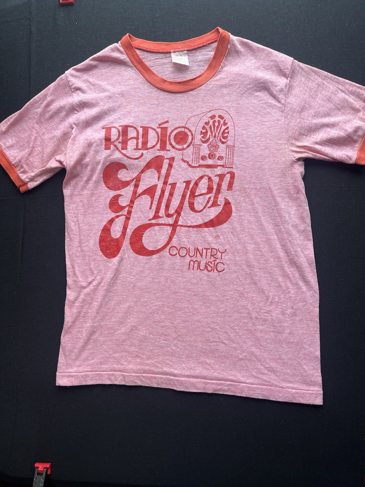 1970s, 80s Red Distessed Radio Flyer Tshirt