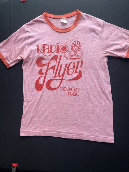 1970s, 80s Red Distessed Radio Flyer Tshirt