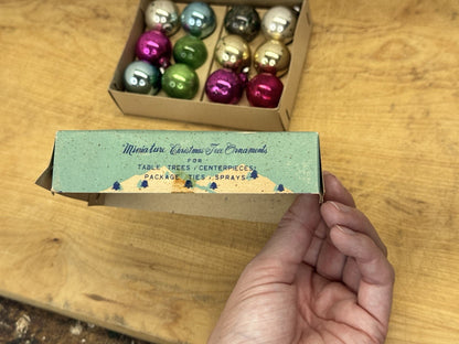 Vintage Shiny Brite Mini Ornaments #1089