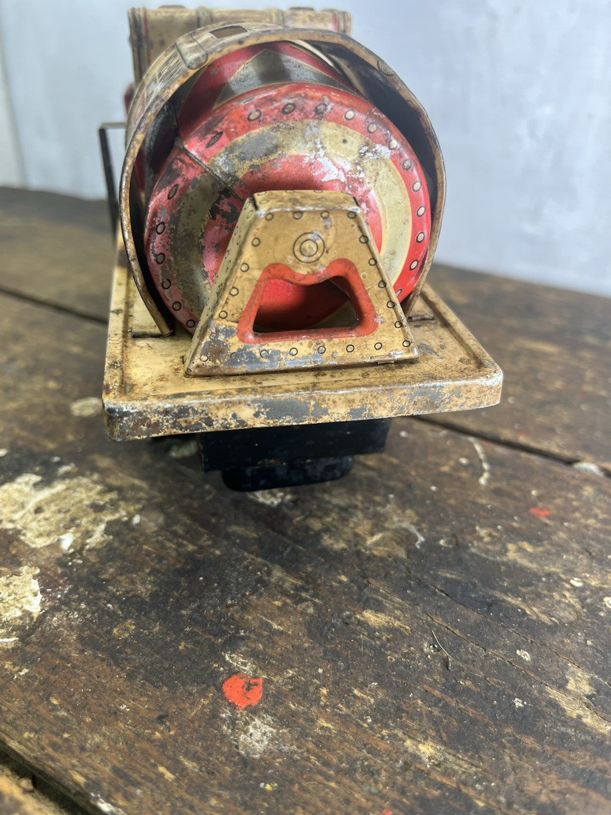 Tin Litho Cement Truck Non Working