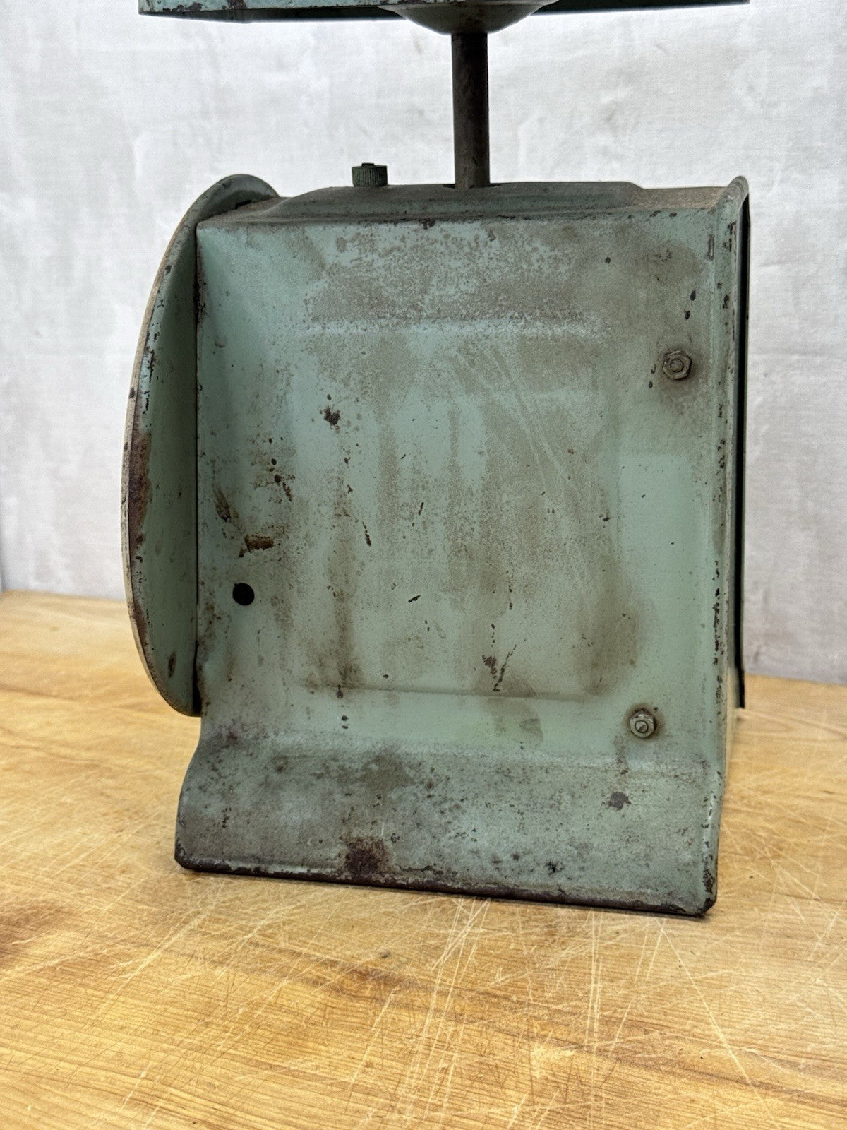 Way Rite Vintage Green Kitchen Scale #1154