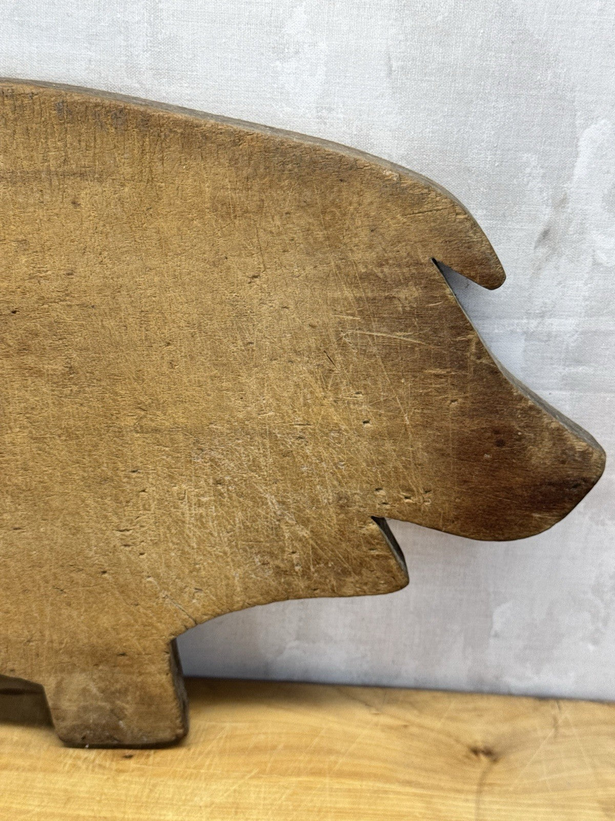 Vintage Pig Cutting Board #1069
