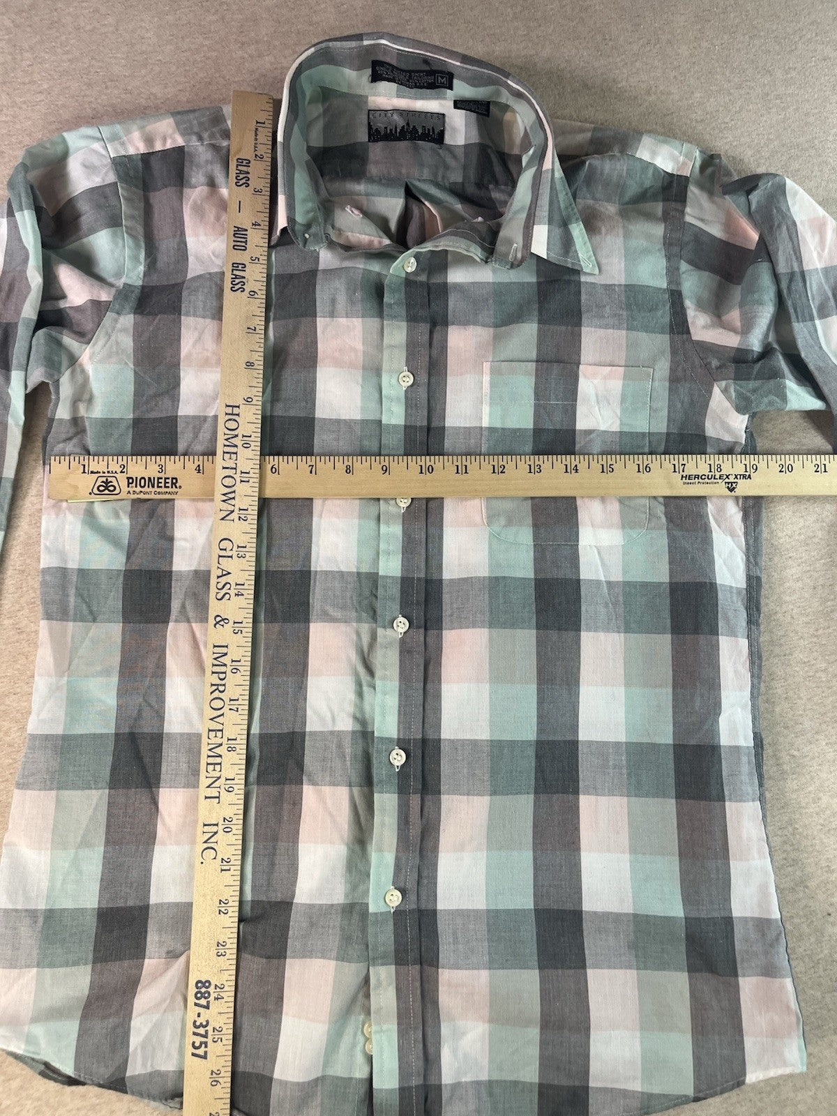 Mens Vintage City Street Shirt