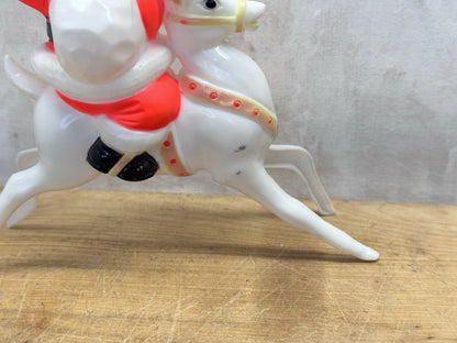 Vintage Santa Claus Christmas Reindeer #1482