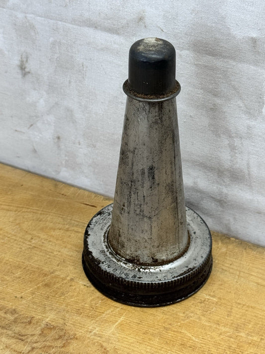 Metal Oil Dispenser Top Spout W/cap #1323