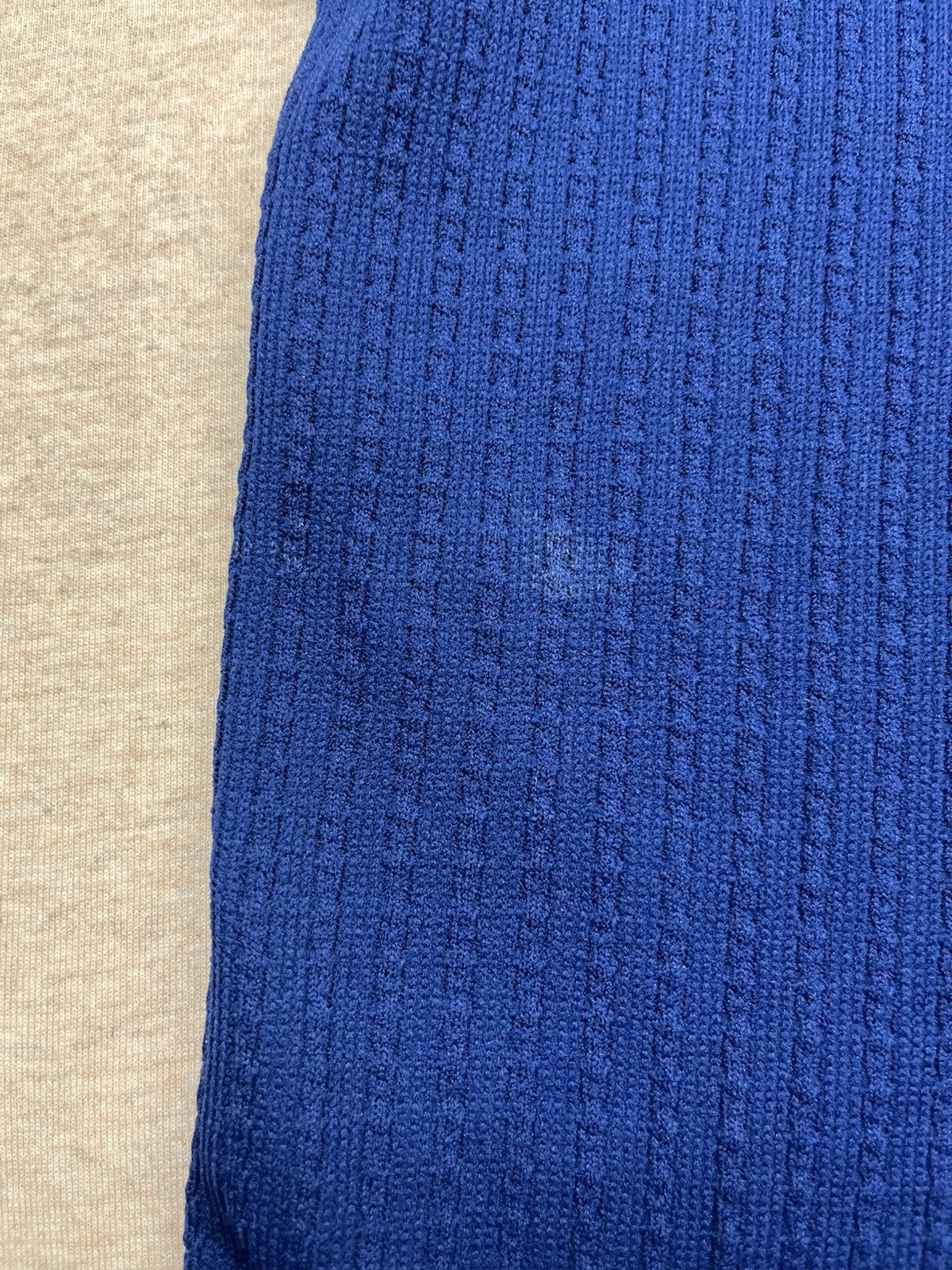 1970-80s Women’s Sleeveless Blue Knit Top