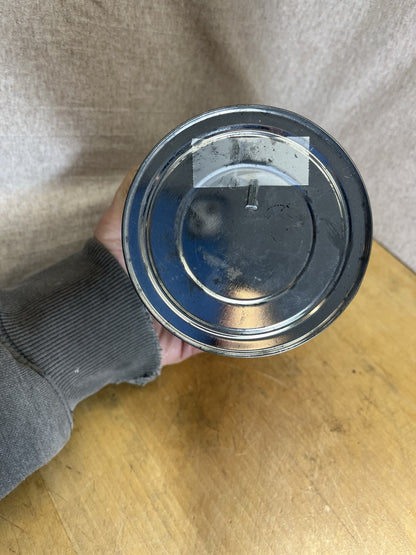 Sir Walter Raleigh Tobacco Tin Round w/Lid 5" Empty Display Prop Vintage