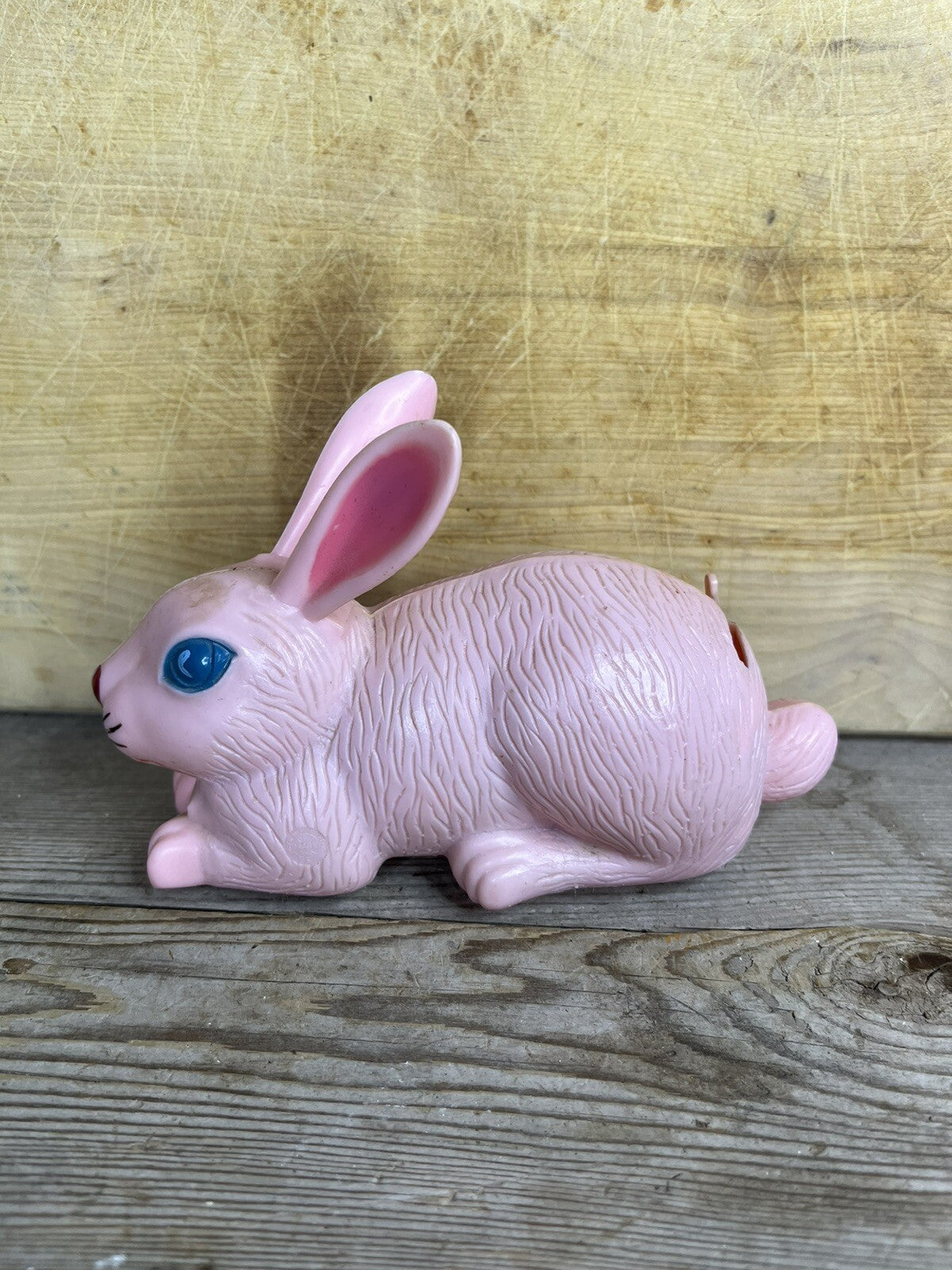 Vintage 1940s Marx Non Working Pink Bunny Collectible #1225