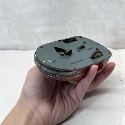 Tin Litho Magic Car No. 2 Vintage Toy Car For Parts Japan