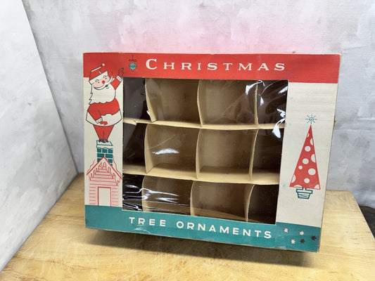 Fantasia Brand Ornament Christmas Box Empty  #1384