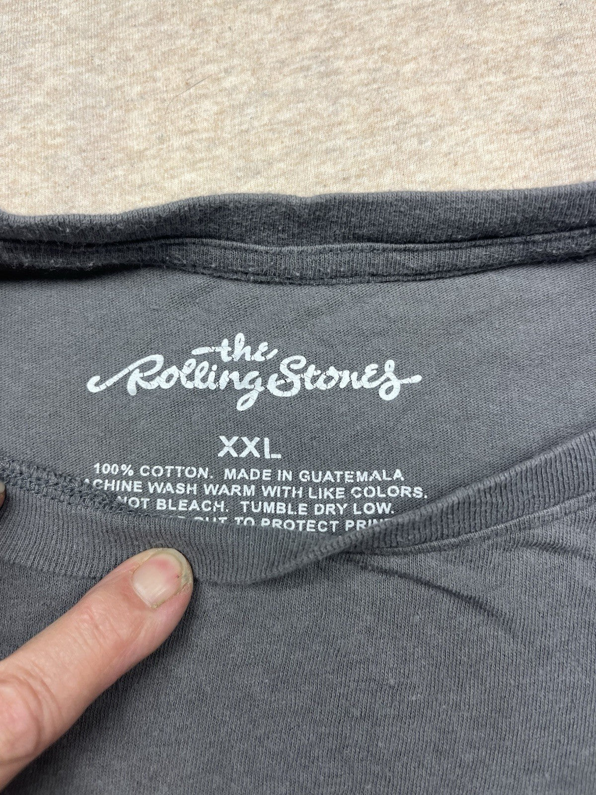 rolling stones t shirt XXL
