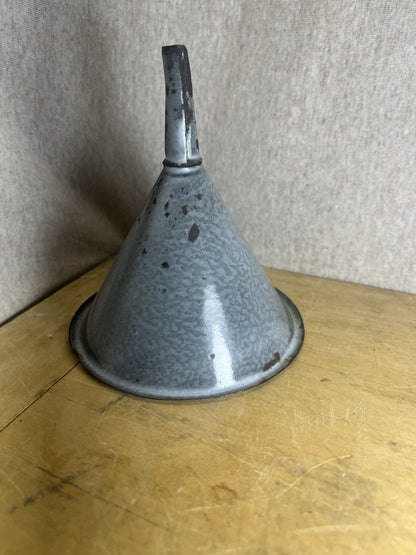 Enamel Grey Funnel