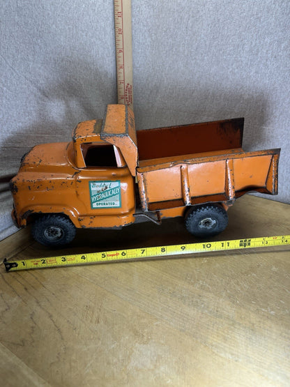 vintage buddy L hydraulic dump truck