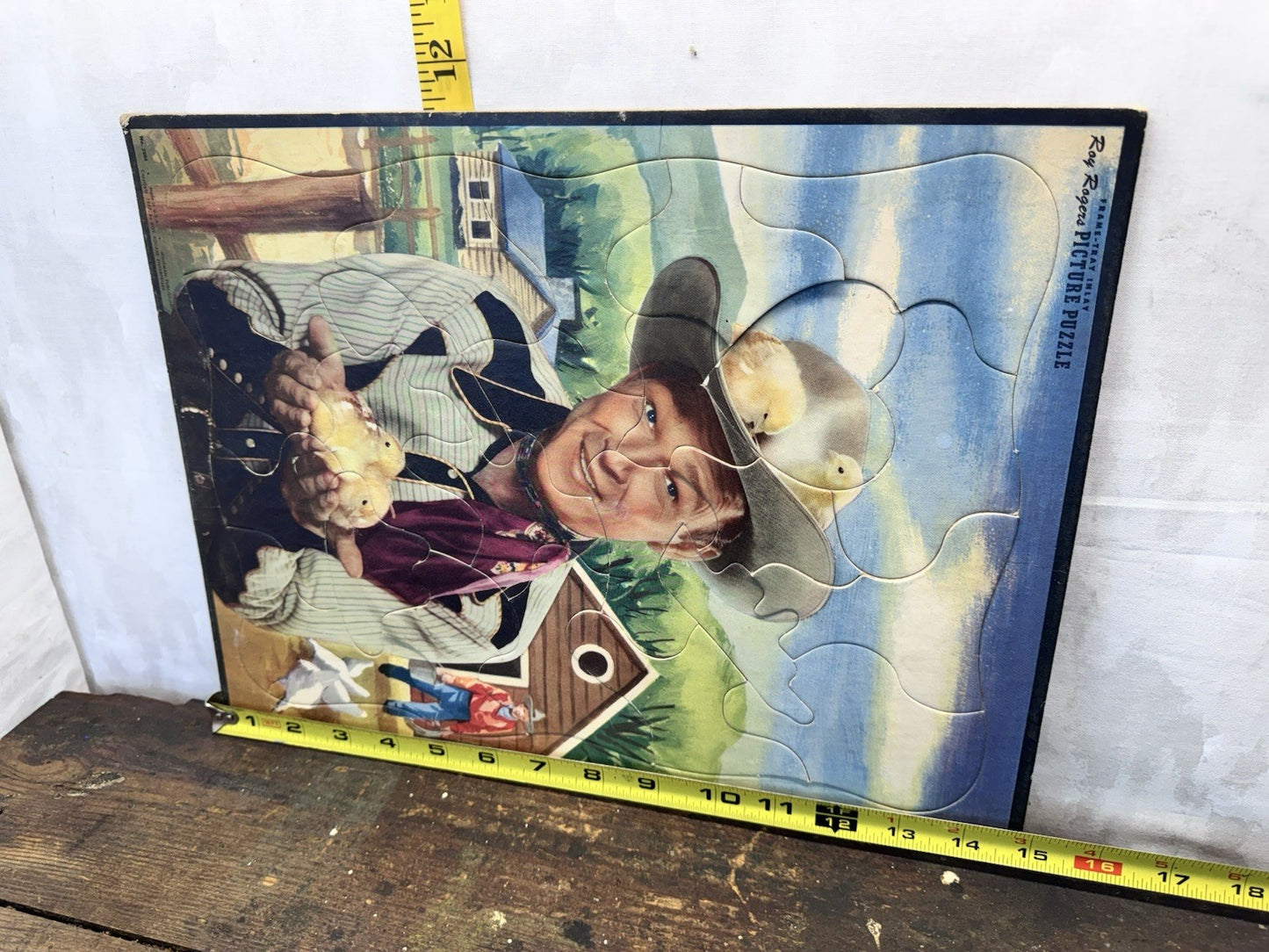Roy Rogers Picture Puzzle Vtg #1464