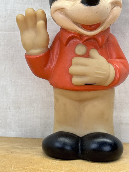 1978 Mickey Mouse Squeeze Toy by Gabriel Cbs Toys #1178