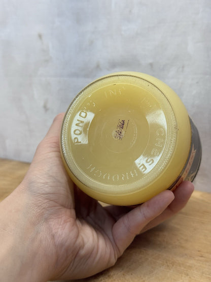 Vintage Vaseline Glass Jar #1451