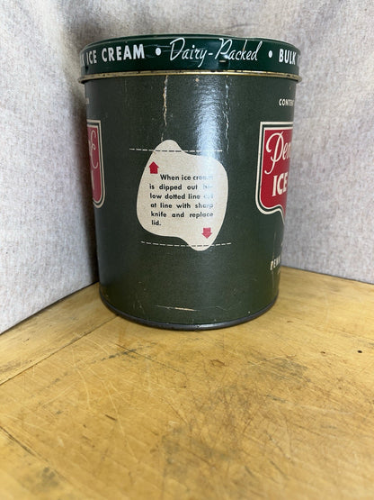 Pensupreme Vintage Ice cream Empty Tin & Cardboard 