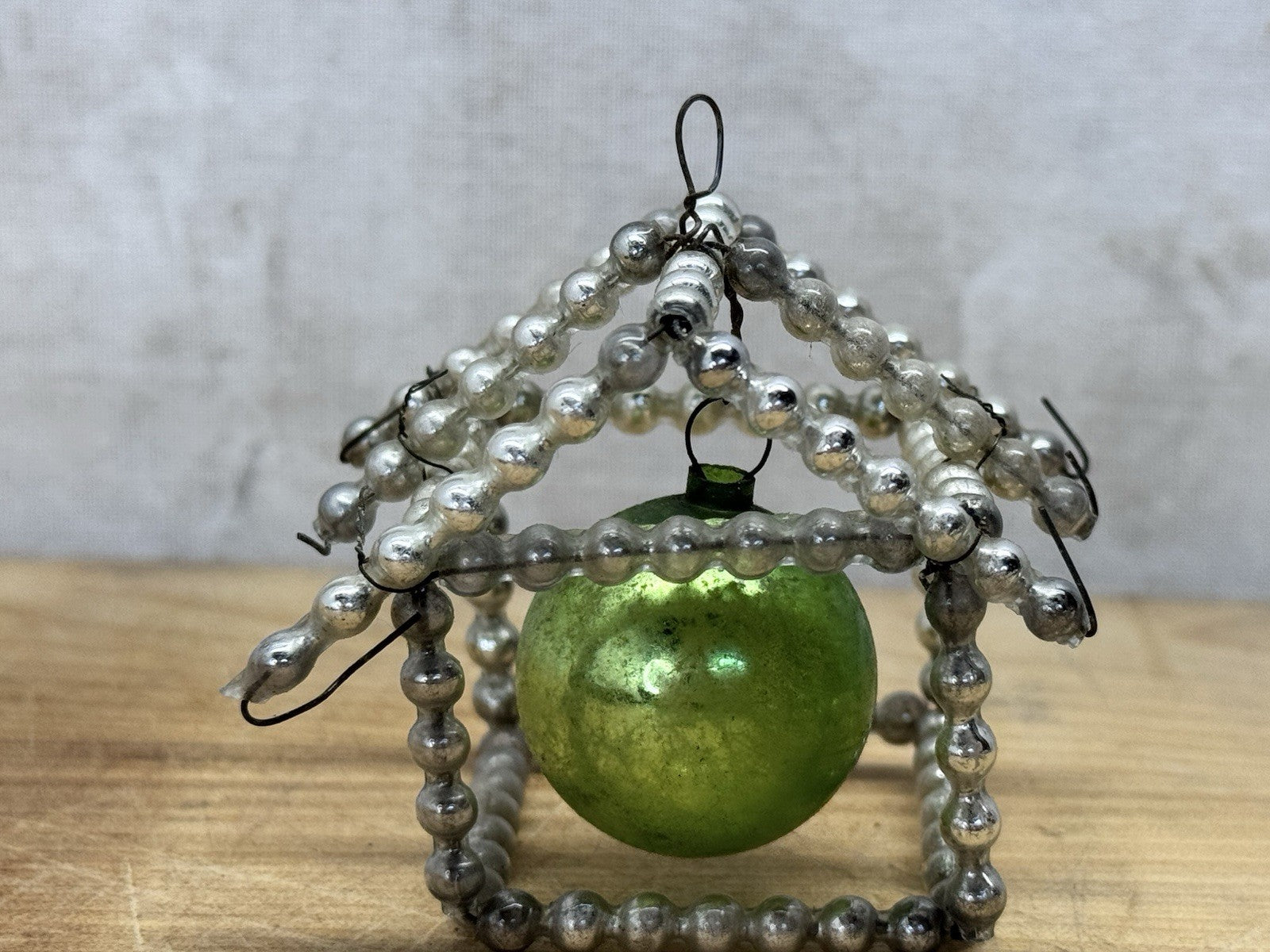 Victorian Glass Bead House Ornament #1577