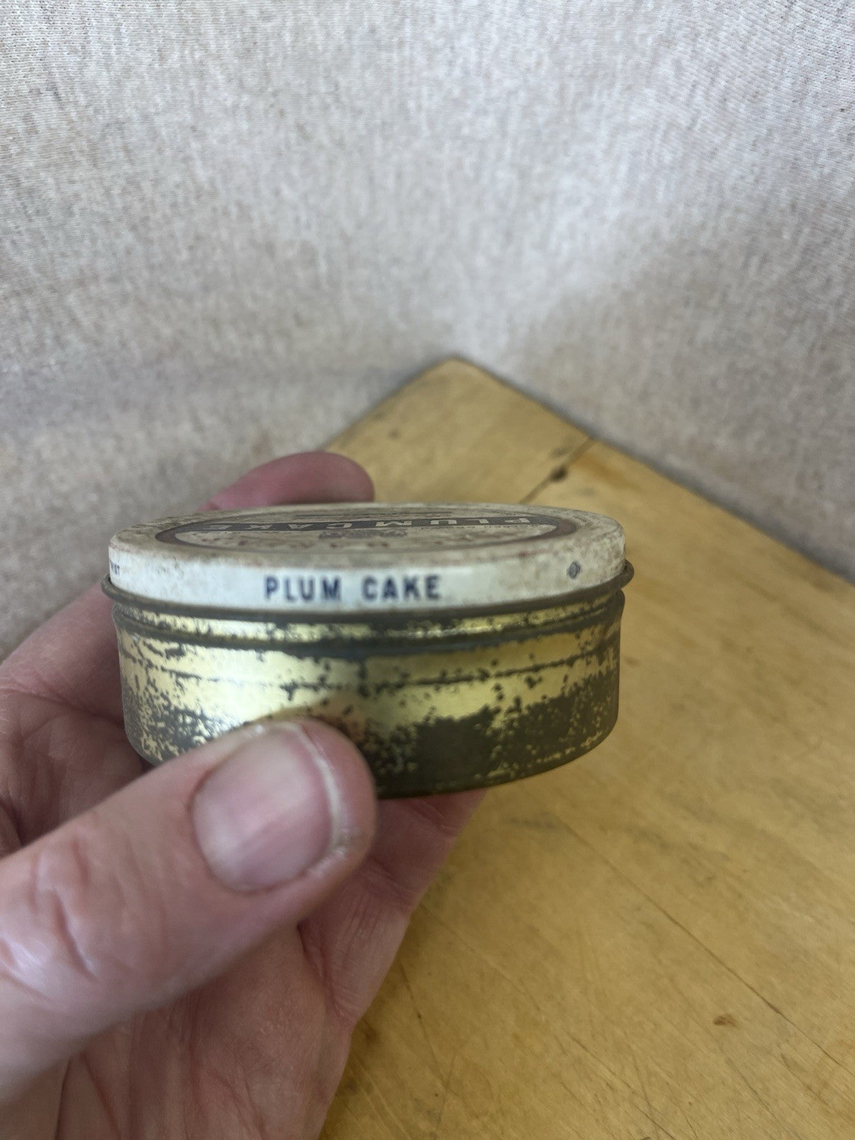 Mac Barns Plum Cake Navy Blend Tobacco Empty Tin