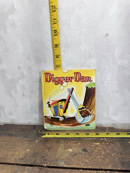 Digger Dan Tell-A-Tales Book Vintage Children’s Book