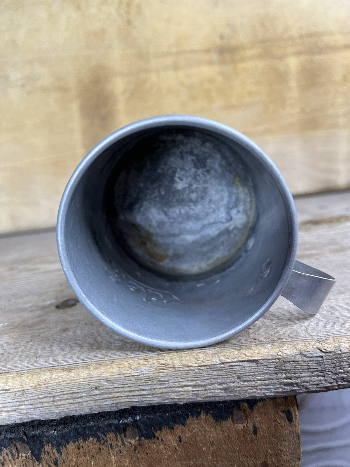 Vintage Aluminum Baby Cup,collectible 