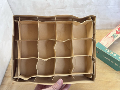 Antique Christmas Tree Ornament Empty Box #1406