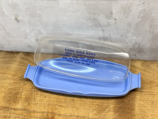 Vande Kolk Dairy Waupun Wisconsin Butter Ad Container #1443
