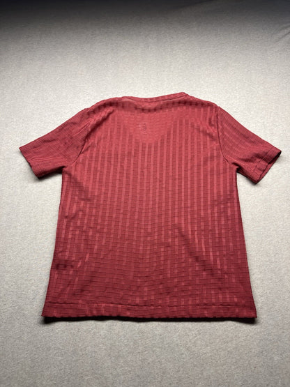 1980s Women’s S Sleeve Orange Knit Top