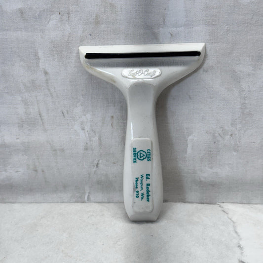 Ed Redeker Waupun Wisconsin Advertisement Vintage 