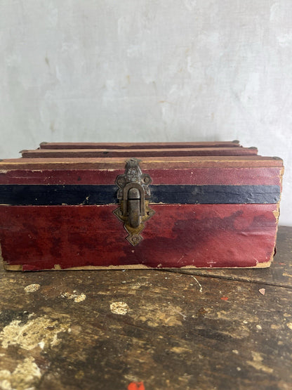 Antique Salesman Sample Trunk