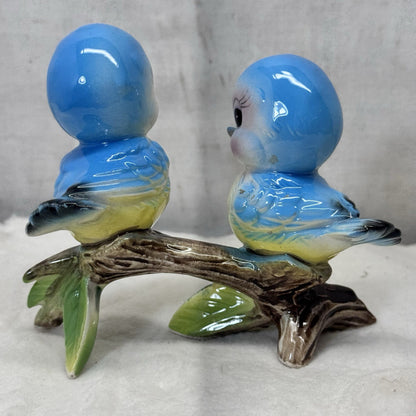 Norcrest Bluebirds On Branch Figurine Vintage